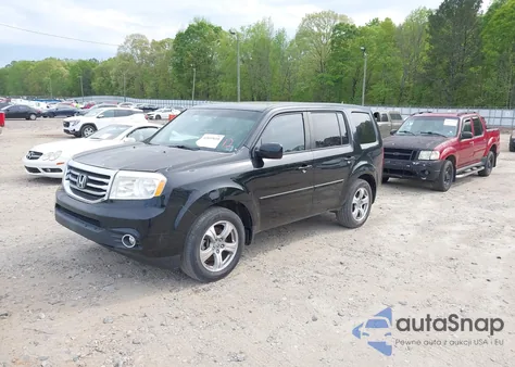 2012 Honda Pilot Ex-L from USA, damaged, VIN 5FNYF3H50CB027434